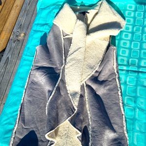Saks 5th Avenue suede vest